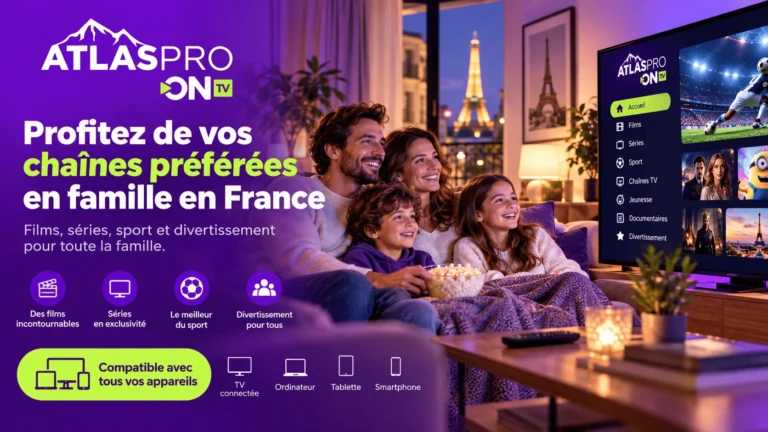 Atlas Pro OnTV : cha&icirc;nes en direct, films et s&eacute;ries sur Smart TV